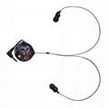 Unilateral retractable earphone (3D image) 2