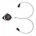 Unilateral retractable earphone (3D image)