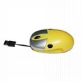 USB single pull retractable mouse