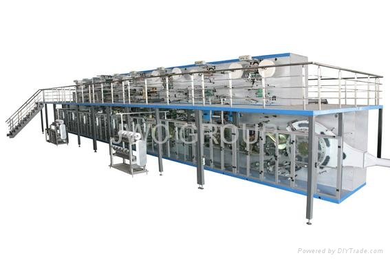 PAMPERS Baby nappies diaper production line 4