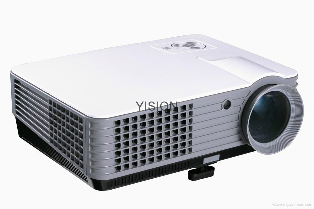 HD LED Projector with DVB-T/USB for Home Cinema 2