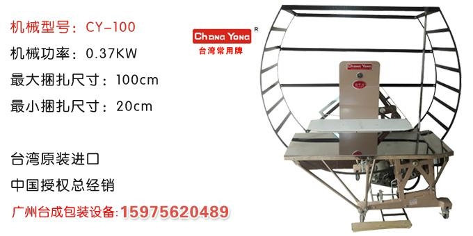 臺灣常用牌PE結束帶紙箱打包機 2