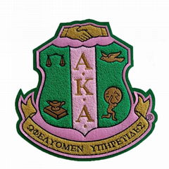 Big Size Alpha kappa alpha AKA Chenille Patch