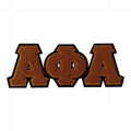 All Groups Sorority Chenille Patches Embroidery Custom Chenille Greek patches