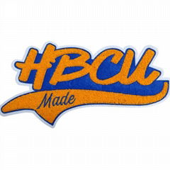 All Groups HBCU Made Chenille Black College Iron on Letter Patches