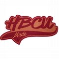 All Groups HBCU Made Chenille Black College Iron on Letter Patches 4
