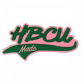 All Groups HBCU Made Chenille Black College Iron on Letter Patches 8