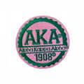 Small Size AKA Alpha Kappa Alpha Sorority Patch Pearl Ivy Shield  patches