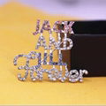 Society Club Jack And Jill Forever JJ Brooch Lapel Pin