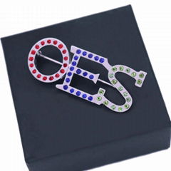  Order of The Eastern Star Sorority Gift Greek Sorority Letter Brooches