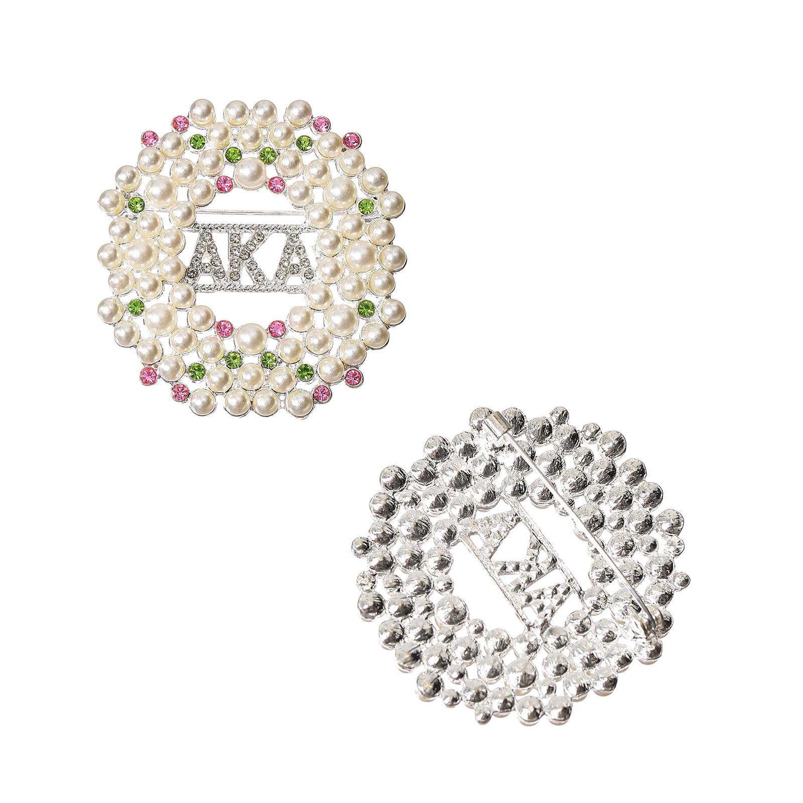 Alpha Kappa Alpha Brooch Pin Sorority jewelry 3