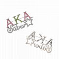 Alpha Kappa Alpha Brooch Pin Sorority jewelry