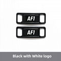 Metal Decorative Shoe Lace Tags Af1 Shoe Lace Buckle Charms for Sneakers
