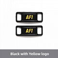 Metal Decorative Shoe Lace Tags Af1 Shoe Lace Buckle Charms for Sneakers