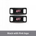 Metal Decorative Shoe Lace Tags Af1 Shoe Lace Buckle Charms for Sneakers