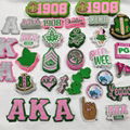 sorority and fraternity Patches Greek Letters Chenille Patches