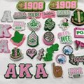 sorority and fraternity Patches Greek Letters Chenille Patches 3