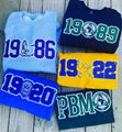 sorority and fraternity Patches Greek Letters Chenille Patches