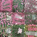 sorority and fraternity Patches Greek Letters Chenille Patches 6