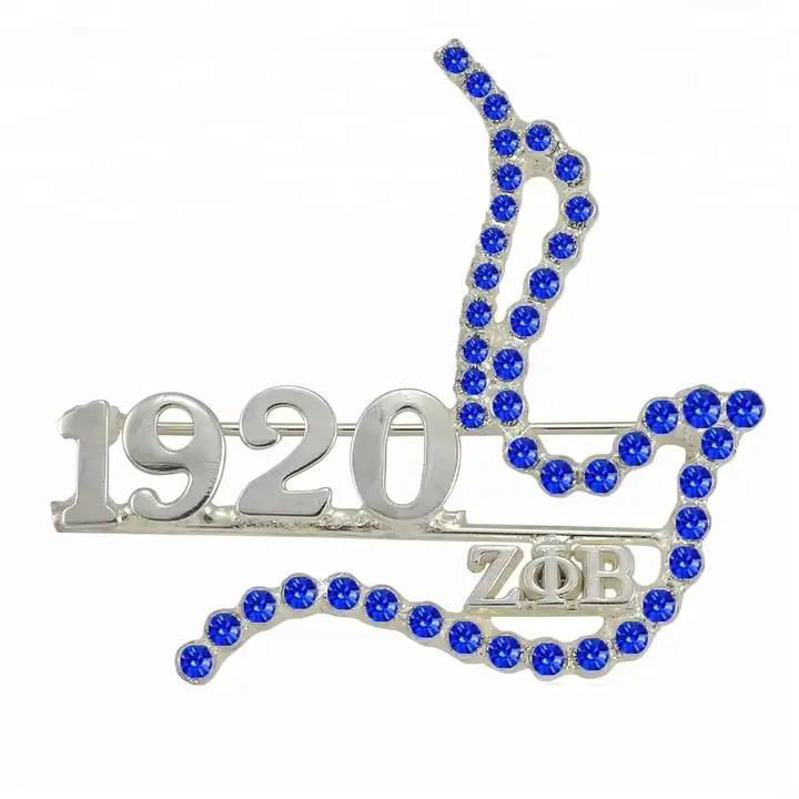 zeta phi beta dove logos ZPB member life pendant sorority pin brooch