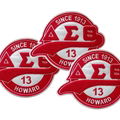 Chenille AKA Since 1908 DST Since 1913 with Tail Alpha Delta Sorority Patches