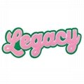 11 INCH Legacy Letter Chenille Sorority patches 3