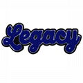 11 INCH Legacy Letter Chenille Sorority patches