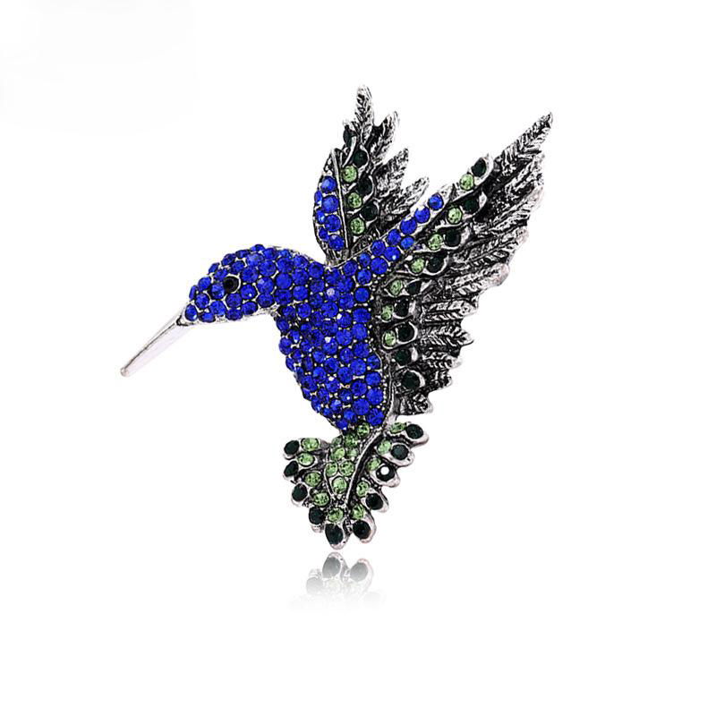 Bird Hummingbird Austrian Crystal Pin Brooch Jewelry 5