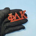 Greek letters Phi Delta Kappa brooch