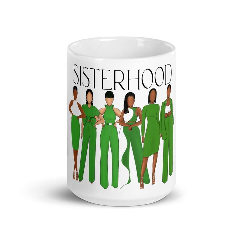 AKA DST SGRho Gamma Phi Delta Inspired Sisterhood coffee Mug 5