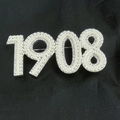  Greek Sorority Number Pearls Brooches 1908 1913 3