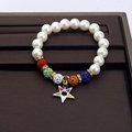  OES Jewelry Order of the Eastern Star Bling Elastic Beaded Charms Bracelet  12