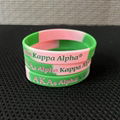 Greek Store Zeta Phi Beta Rubber Bracelet Silicone Wristband