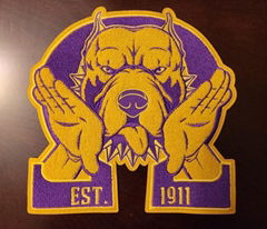 Omega Psi Phi Fraternity Sigma Gamma Rho AKA  Greek iron on patches