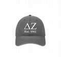 Delta Zeta  Sigma Alpha Iota Delta Phi Epsilon Greek Sorority Baseball Hat 3