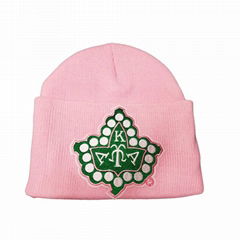 Greek Sorority Legacy Beanie Cap  AKA Shield Ivy Beanie Caps