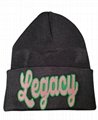 Greek Sorority Legacy Beanie Cap  AKA Shield Ivy Beanie Caps