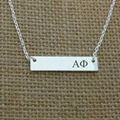 Sorority Jewelry Necklace Alpha Kappa Psi Sorority Bar Necklace