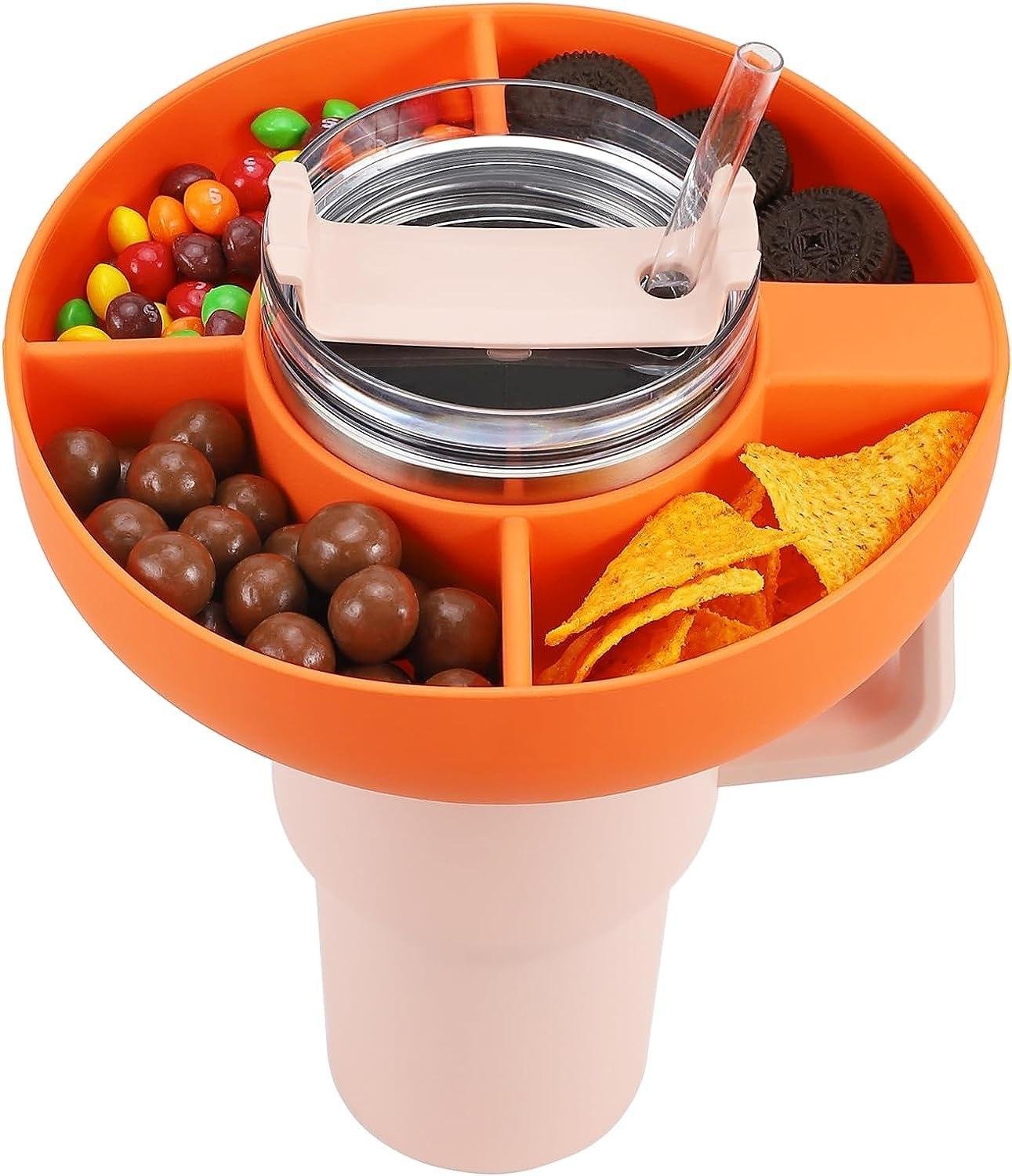 Silicone Snack Bowl Compatible with Stanley Cup 