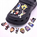 Sports NBA Basketball Shoes Charm Clogs Sneakers Shoes Decoration 8