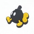 Mario Anime Croc Pins Cartoon Croc Charms Designer Shoe Charms for Decoration