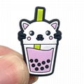  DIY Boba Milk Tea Coffee Cup Series Croc Shoe Charms