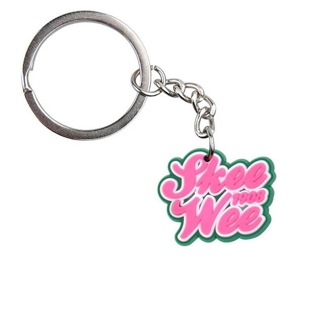 PVC Black Girl AKA Key Rings Sorority Alpha Kappy Alpha keychain 3