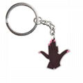 PVC Black Girl AKA Key Rings Sorority Alpha Kappy Alpha keychain 5