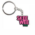 PVC Black Girl AKA Key Rings Sorority Alpha Kappy Alpha keychain 8