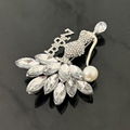 Rhinestone Sorority Brooch Pin for Women 1913 