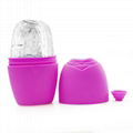 Silicone Ice Cube Roller Massager for Face