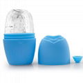 Silicone Ice Cube Roller Massager for Face