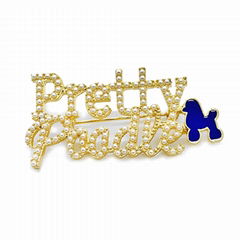 Sigma Gamma Rho Pretty Poodle Brooch