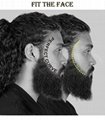 Silicone Beard Grooming Shaping Template Tool 